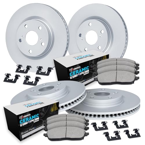 Image of R1 Concepts Front and Rear Brake Kit Fits 2015-2023 Mercedes-Benz C300