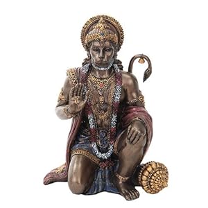 6 Inch Hanuman Mythologische Indiase Hindoe God Hars Standbeeld Beeldje