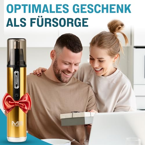 Ceramics Elektrischer Nasenhaarschneider Nasenhaartrimmer Edelstahl Klinge - Nasen und Ohren Trimmer...