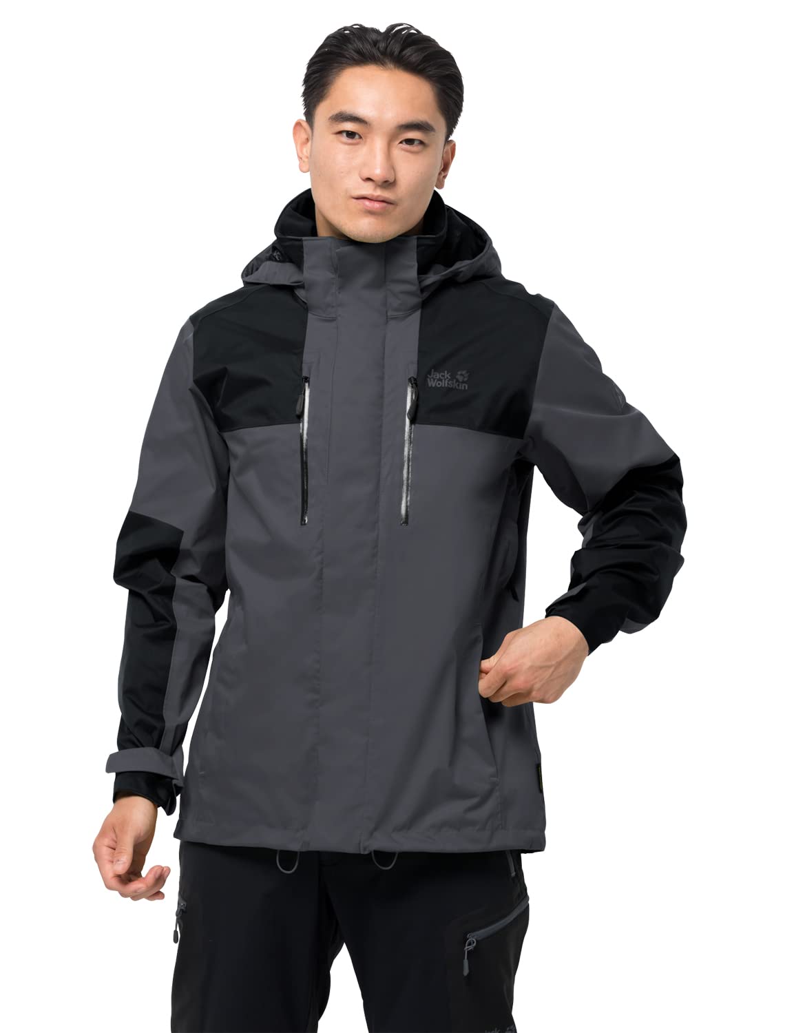 Jasper Jack Wolfskin Neon Jacket Jack Wolfskin Black And Yellow
