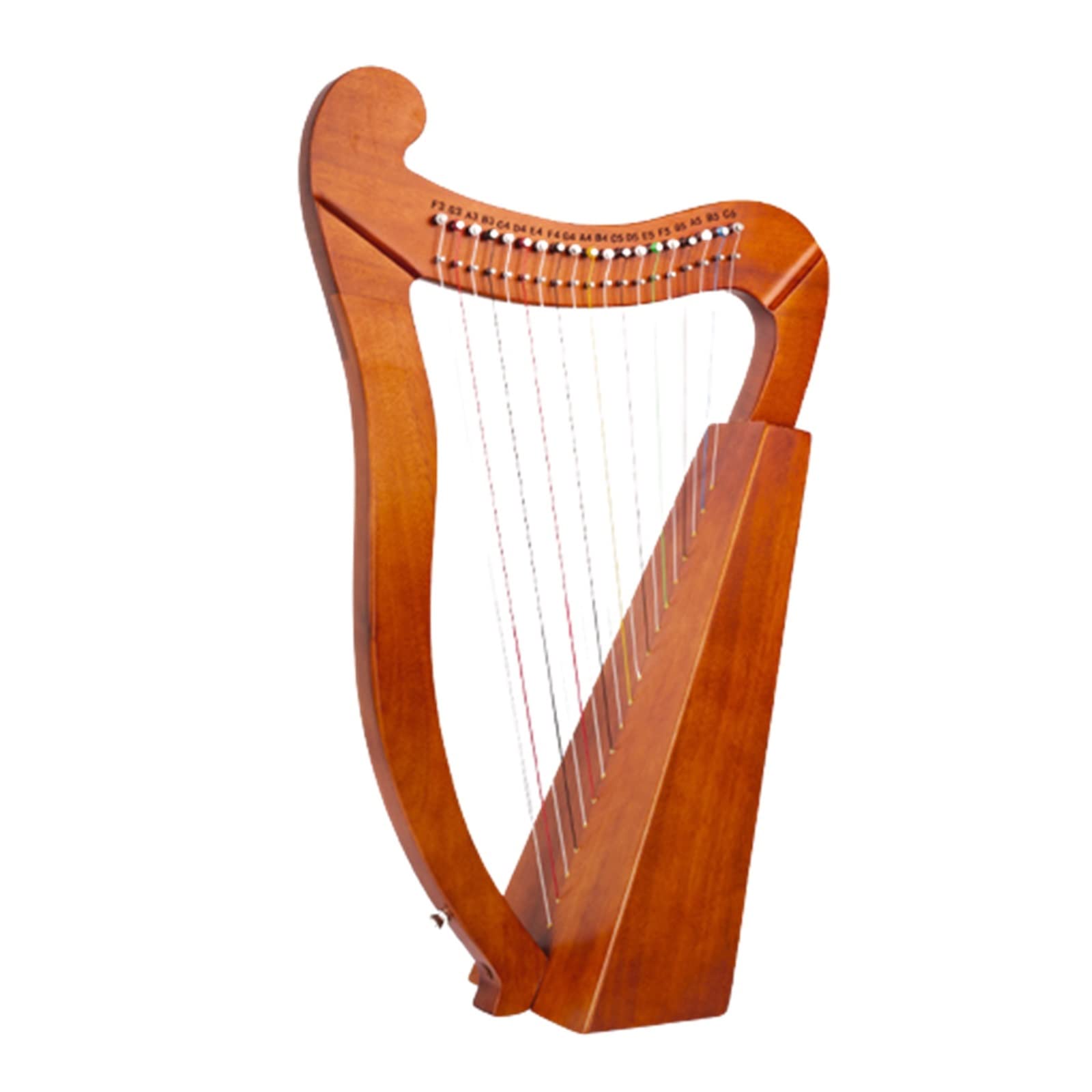 Harfa jednopłytowa 19-tonowa lira harfa 15-strunowa lira instrument strunowy dla dorosłych uczniów lira harfa,Harfa