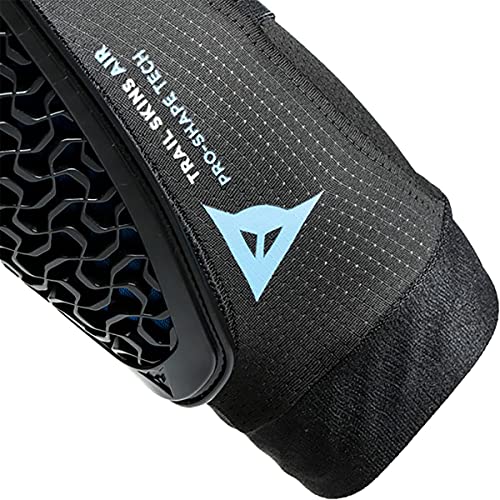 Dainese Unisex-Adult Trail Skins Air Elbow Guards MTB-Ellbogenschützer, Schwarz, L