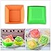 Silicone Baking Cups Cupcake Liners - 24 Pcs Reusable Silicone Molds Including Round, Rectanguar, Square, Flower Food Grade Silicone