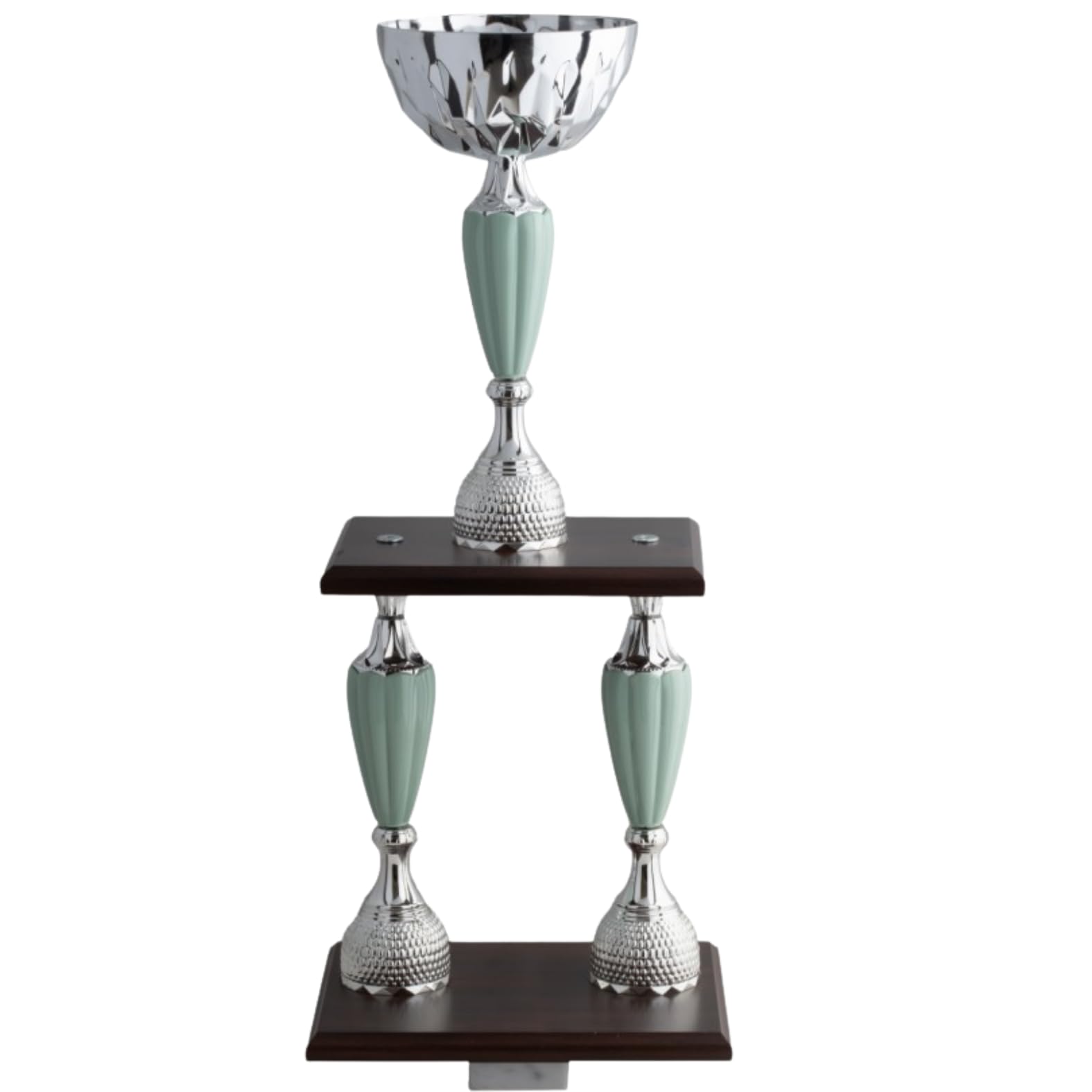 Coppa Trofeo Personalizzabile Grande a 2 Piani Varie Misure Calcio, Fantacalcio, Tennis, Padel, Basket Premiazioni Sportive ed Eventi con Targhetta Personalizzata cod 5.241