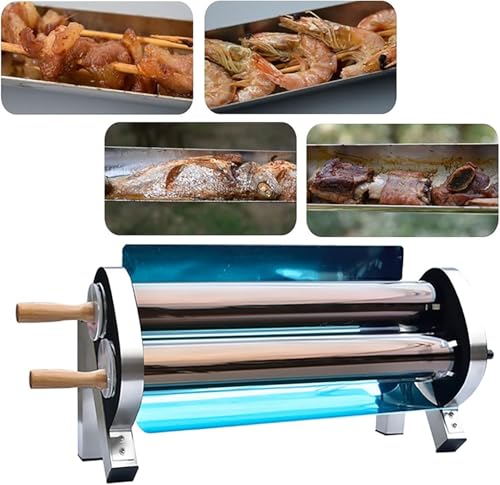 Image of Portable Solar Cooker,Built-in Outdoor Grill Stove, Oven,With Vacuum Tube/2.6L Large Capacity,For Cooking Delicious Food,Singleuseforlight