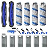 Pacchetto di manutenzione premium compatibile con Ecovacs per Deebot X11 per Omni per Cyclone e X11 Pro per unità Omni comprendente due spazzole principali, sei filtri, quattro tamponi mocio, sei