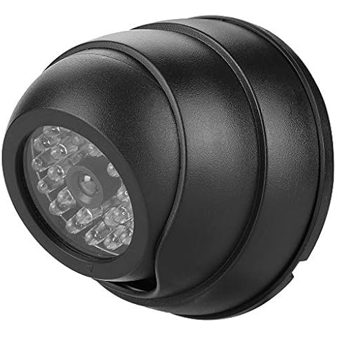 Topiky Dummy Kamera,Blinkende LED wasserdichte Gefälschte Dome WLAN Kamera CCTV Überwachungs Außenkamera Indoor & Outdoor Cover