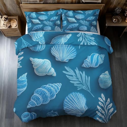 Housse de couette 240 x 220 lavable en machine parure 3 pieces - 3