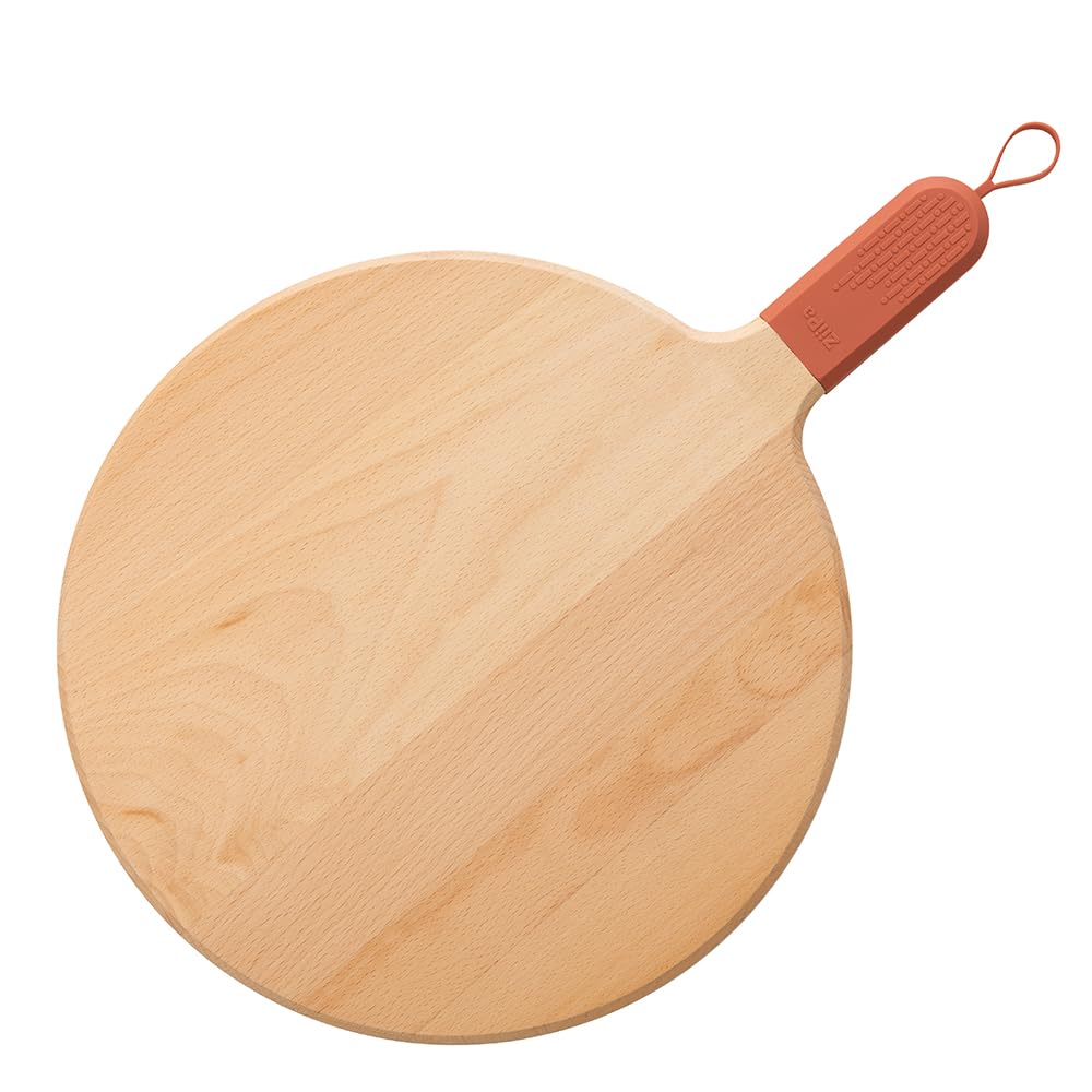 ZiiPa Sora Ahşap Pizza Sunum Tahtası Terracotta