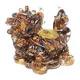 Pierre d’énergie pour don Spirituel: le cristal a une forte énergie positive, et est un bon outil pour la guérison reiki, la méditation, et l’équilibre des chakras. Sac élégant et boîte qui rend la statue de tortue dragon de pièce d’or parfaite pour le cadeau. C’est un cadeau de bénédiction pour les parents, les amis, les amoureux, les parents ou les partenaires d’affaires à Noël, Halloween, crémaillère, partie d’affaires, anniversaire.