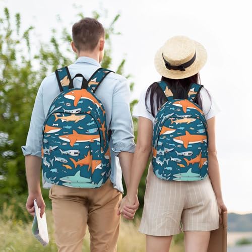 Sac à dos pour filles et garçons décontracté enseignant Noir