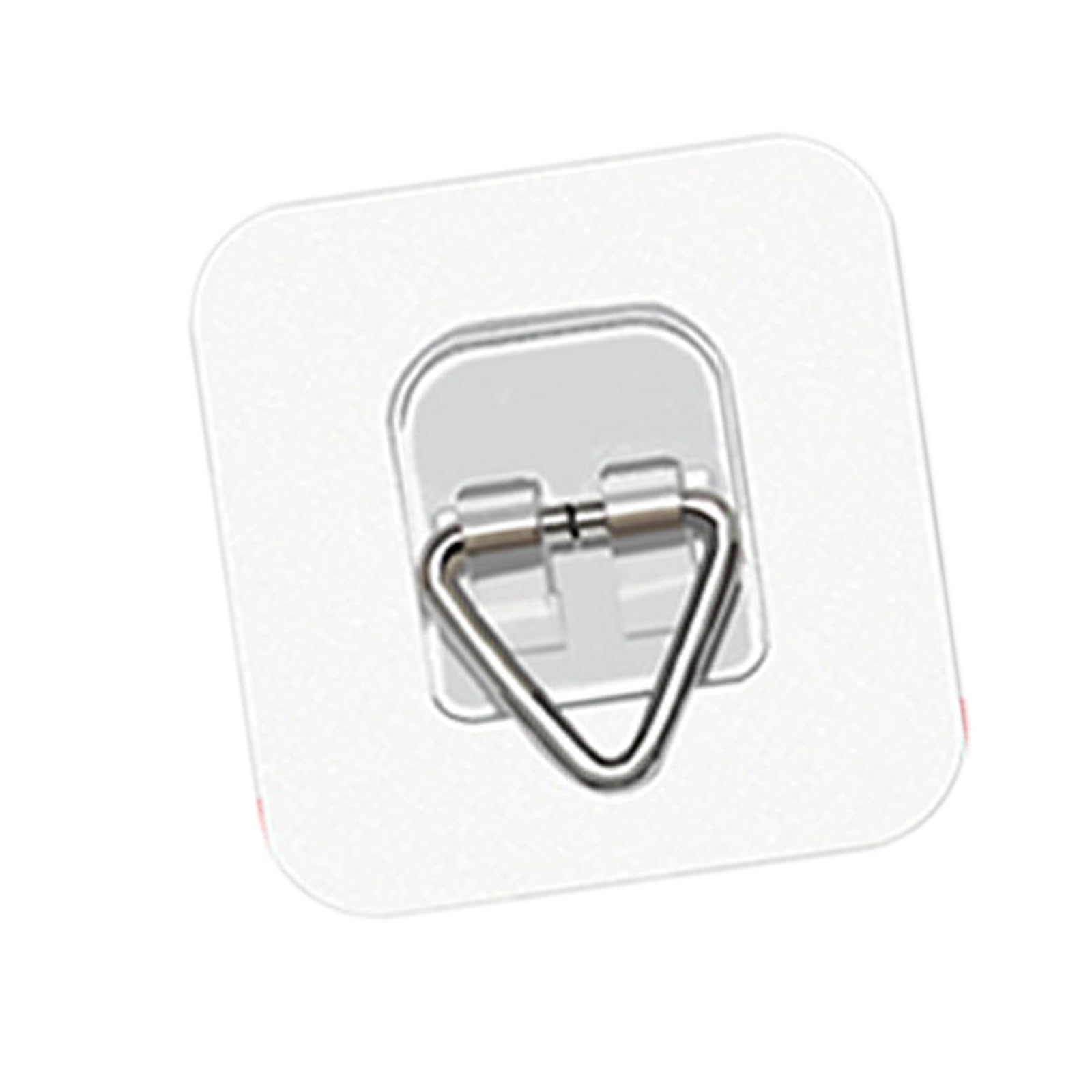 Dslkgwe Multicolor 20Pcs Picture Hangers Wall Hooks Hanging For Tiles Glass Smooth Surfaces None Damage Installation None Drilling Wall Invisible Adhesive Plate