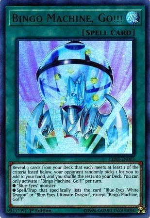 Máquina de bingo, Go!!! - LED3-EN003 - Ultra Rara - 1 Edición