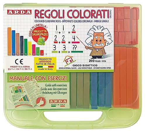 Arda Valigetta 200 REGOLI - Numeri in Colore