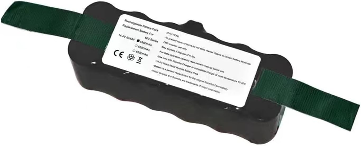Compatible with IRobot Roomba 595 650 980 655 690 780 805 860 880 890 960 760 770 780 Series Replacement Battery (Color : 4500mAh)