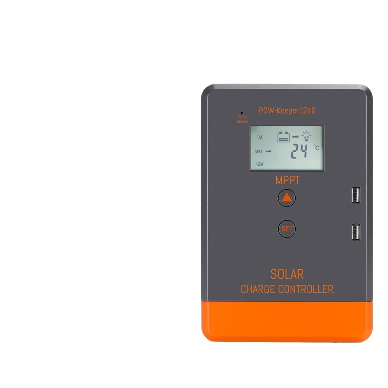 MNEXQML 20A 30A 40A MPPT Solar Charge Controller 12V 24V Auto LCD Display Solar Regulator Fit for AGM Gel Flooded and Lithium Batteries(30A)
