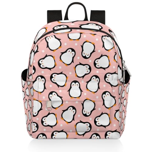 Sac à dos mignon pour sorties en famille petit sac de voyage pingouin pour enfant et fille