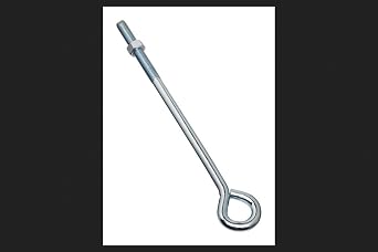 EYE BOLT ZNC PLT 1/2X12"