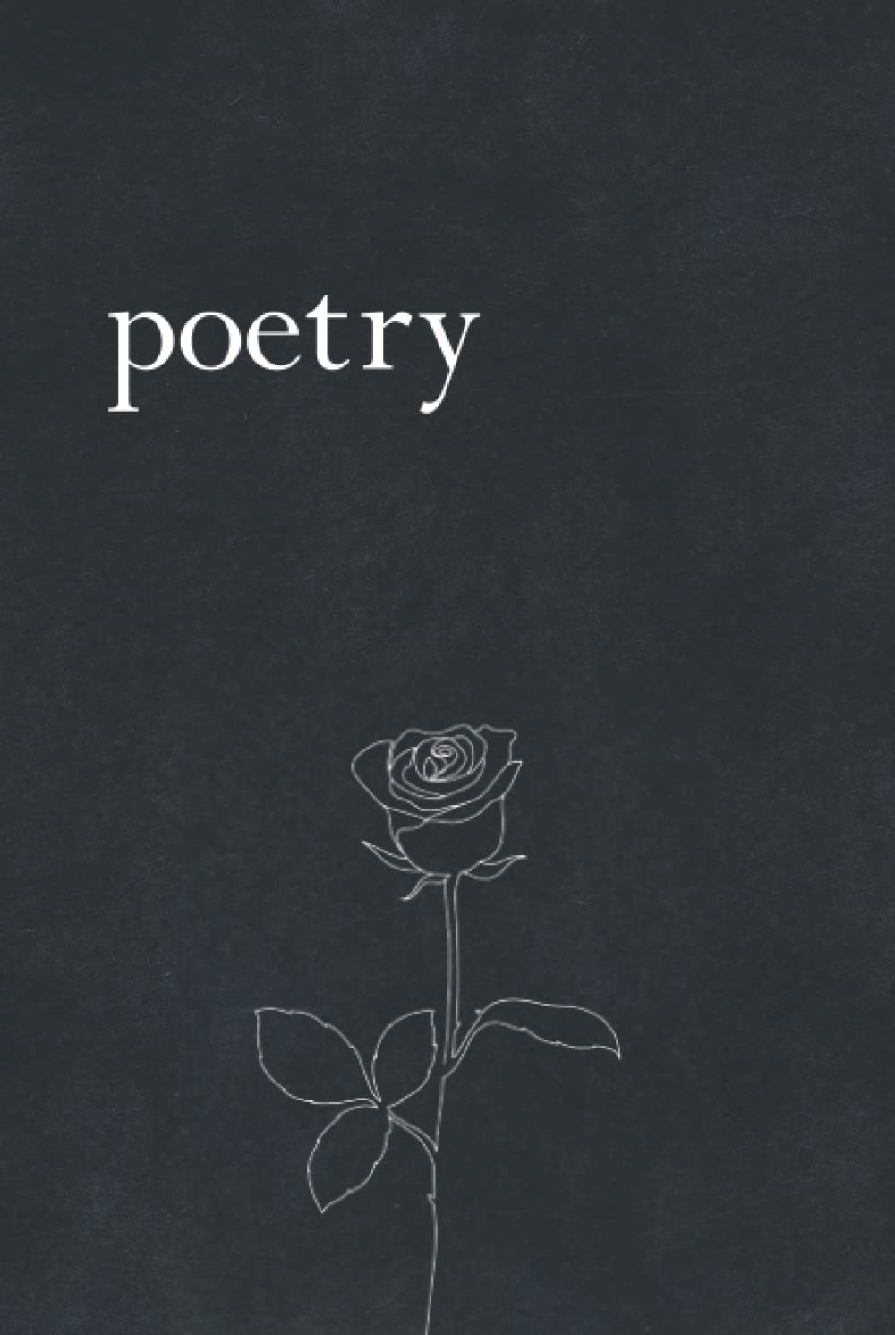 poetry: a blank book to write your own poetry