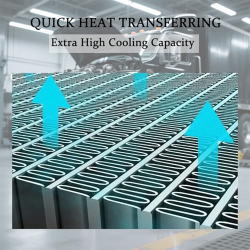 Resfriador 2 Row Aluminum Radiator Compatible with 2012-2020 Can-Am Outlander Renegade 450 500 570 650 800R 850 1000 by Resfriador - Image 3