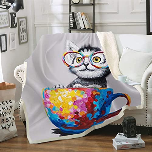 Couverture 3D super douce pour apaiser la fatigue sur le lit