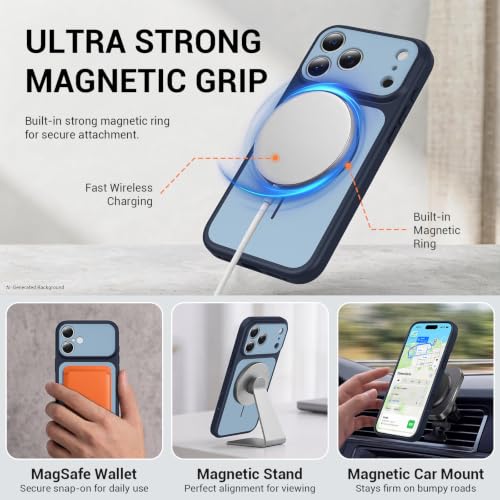 for iPhone 18 Pro Max Case/iPhone 17 Pro Max Case, Screen Protector,Blue by Ratcase - Used condition - Image 4