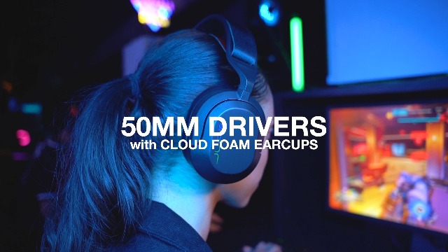 JLab Nightfall Over Ear Wired Gaming Headset - 3.5mm Jack Gaming Headset with Mic for PC/Xbox/ PS5/ PS4/ Nintendo Switch - 50mm Driver, Cloud Foam Cushions & Sound Isolating Inner Shelf