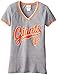 MLB San Francisco Giants Tri-Blend Baby Raglan SS V-Neck Jersey