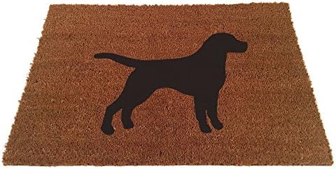 Labrador Retriever Silhouette Doormat (24"x36")