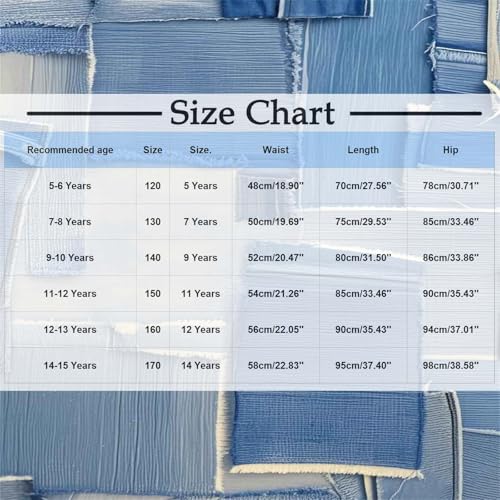 Girls Wide Leg Jeans Elastic Waist Baggy Denim Pants Floral Embroidery Jeans Y2k Streetwear for Kids 5-15 Years2