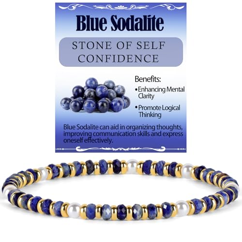 QOGIR Blue Sodalite - Self Confidence -...