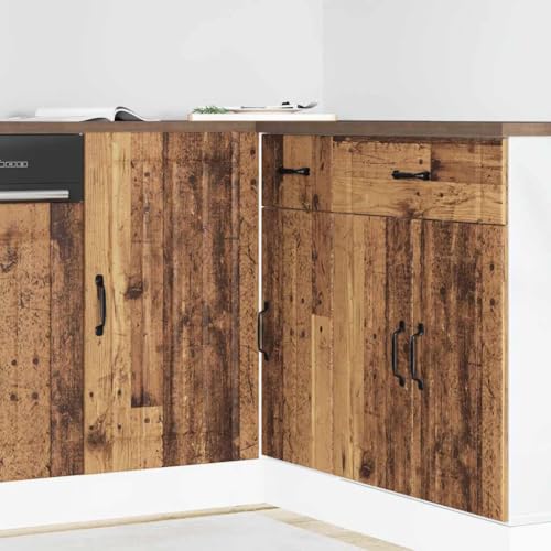 Refined Mueble bajo de Cocina Lucca Madera contrachapada Madera Antigua