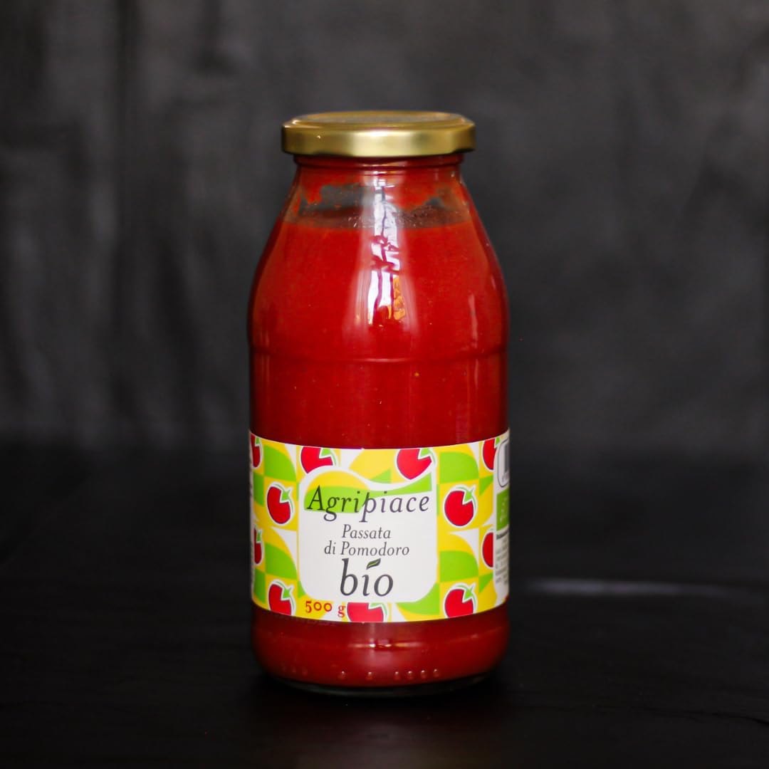 Agripiace Passata di Pomodoro Biologica - bottiglia 500 gr
