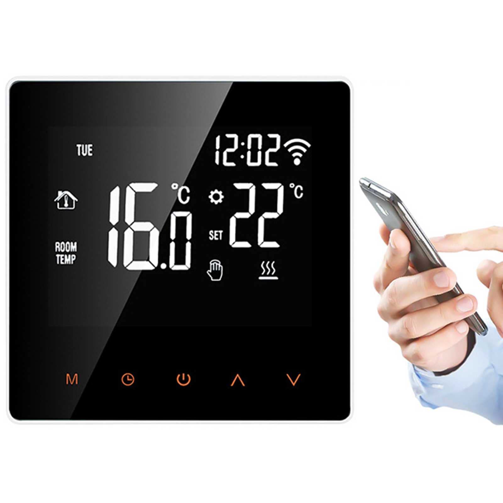 Buy Smart Thermostat WiFi for Electric Underfloor Heating, Programmable