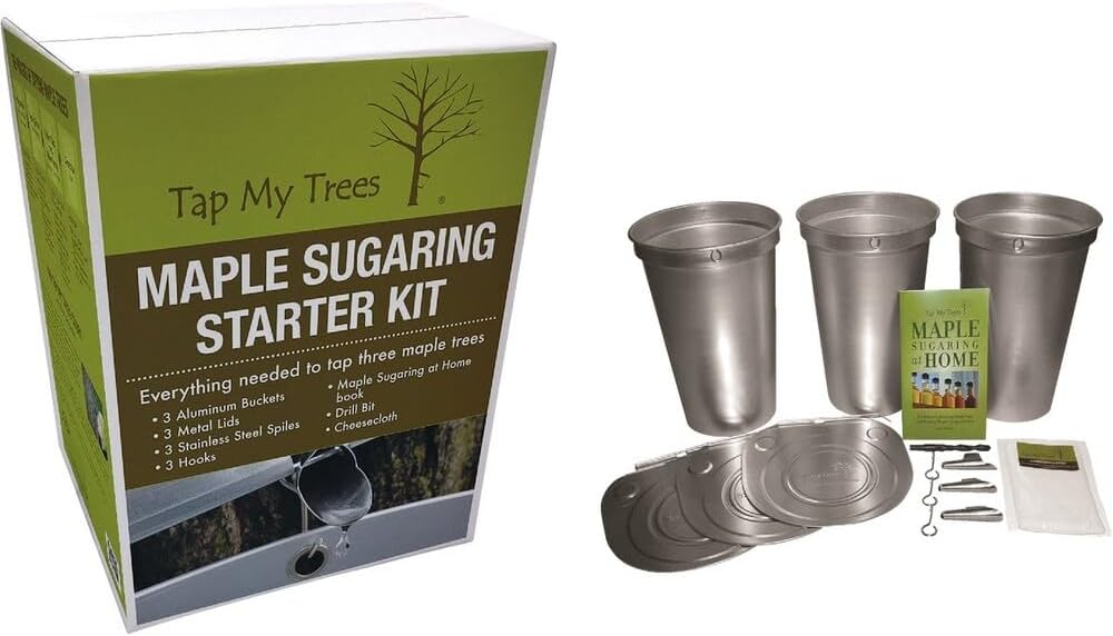 Tap My Trees Maple Sugar Starter Kit, Silver