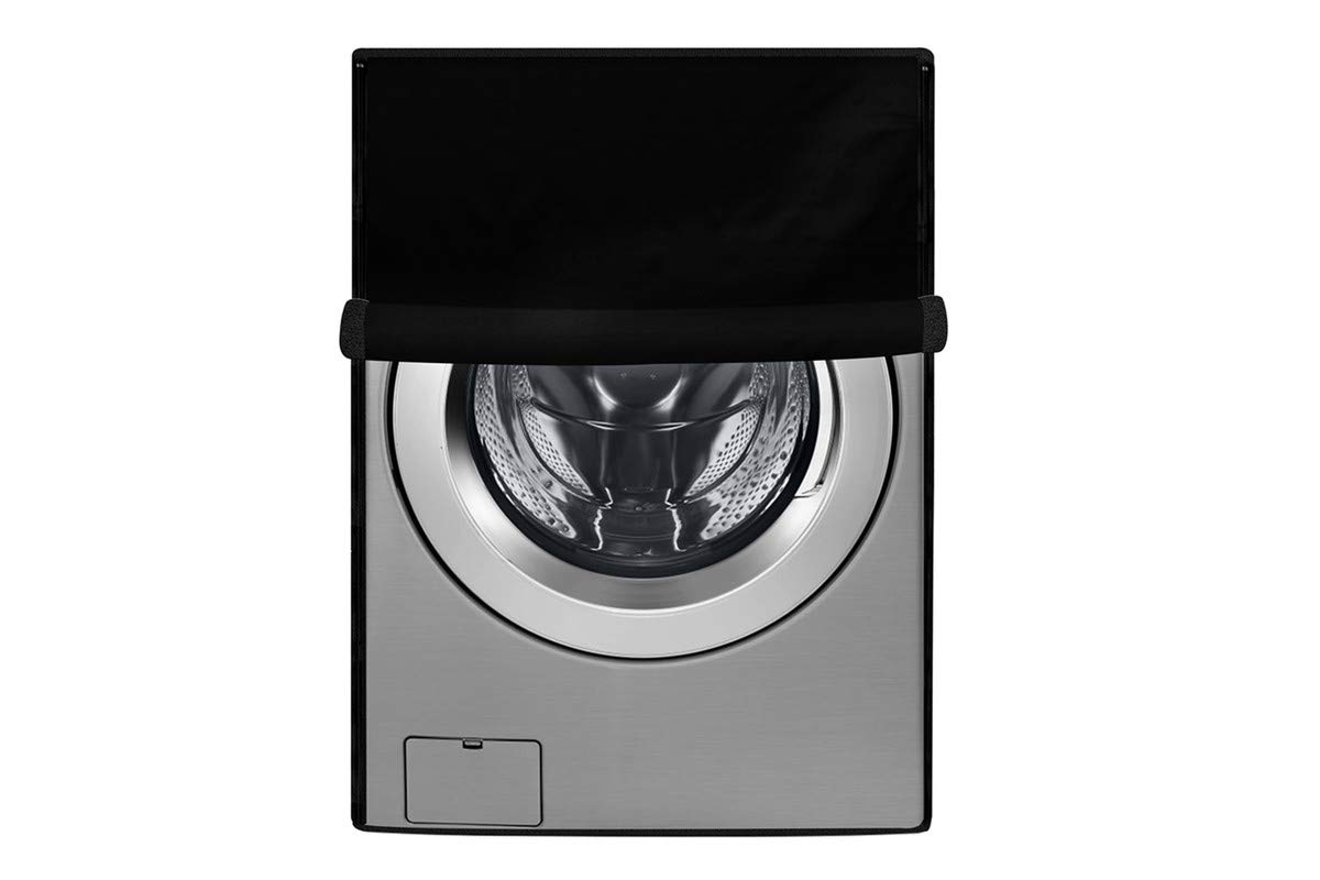 Stylista Washer Dryer Cover for Samsung WD80K5410OX 7 Kg Waterproof Black Color