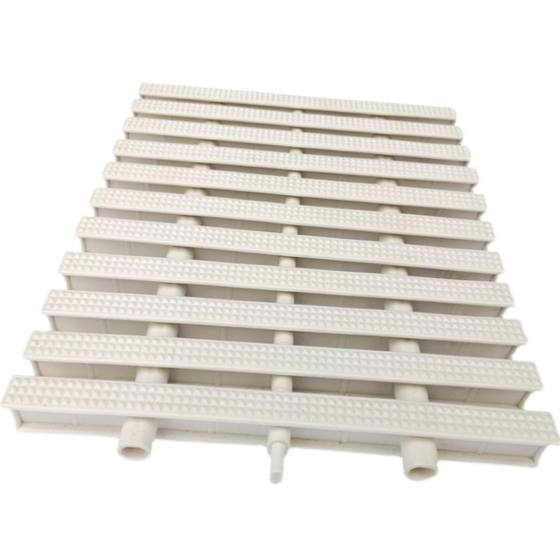 WQPMNYG Waterproof Shower & Pool Drain Cover - 2pcs 15x100CM Splicable Grating Strips for Efficient Water Drainage, Durable, Easy Installation, Ideal for Pools & Bathrooms