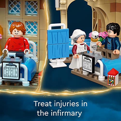 Image of LEGO Harry Potter Hogwarts Hospital Wing 76398 Building Kit (510 Pieces)|Multicolor