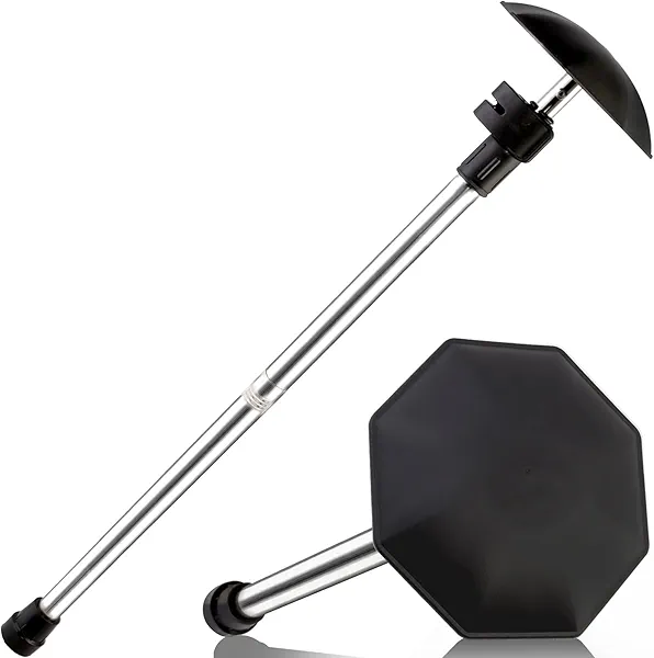 Greeily Golf Travel Bag Support Pole, 33"-60" Golf Club Travel Protector Stick for Bag Telescopic Adjustable Airlines Stiff Arm Club Protector Stainless Steel Pole