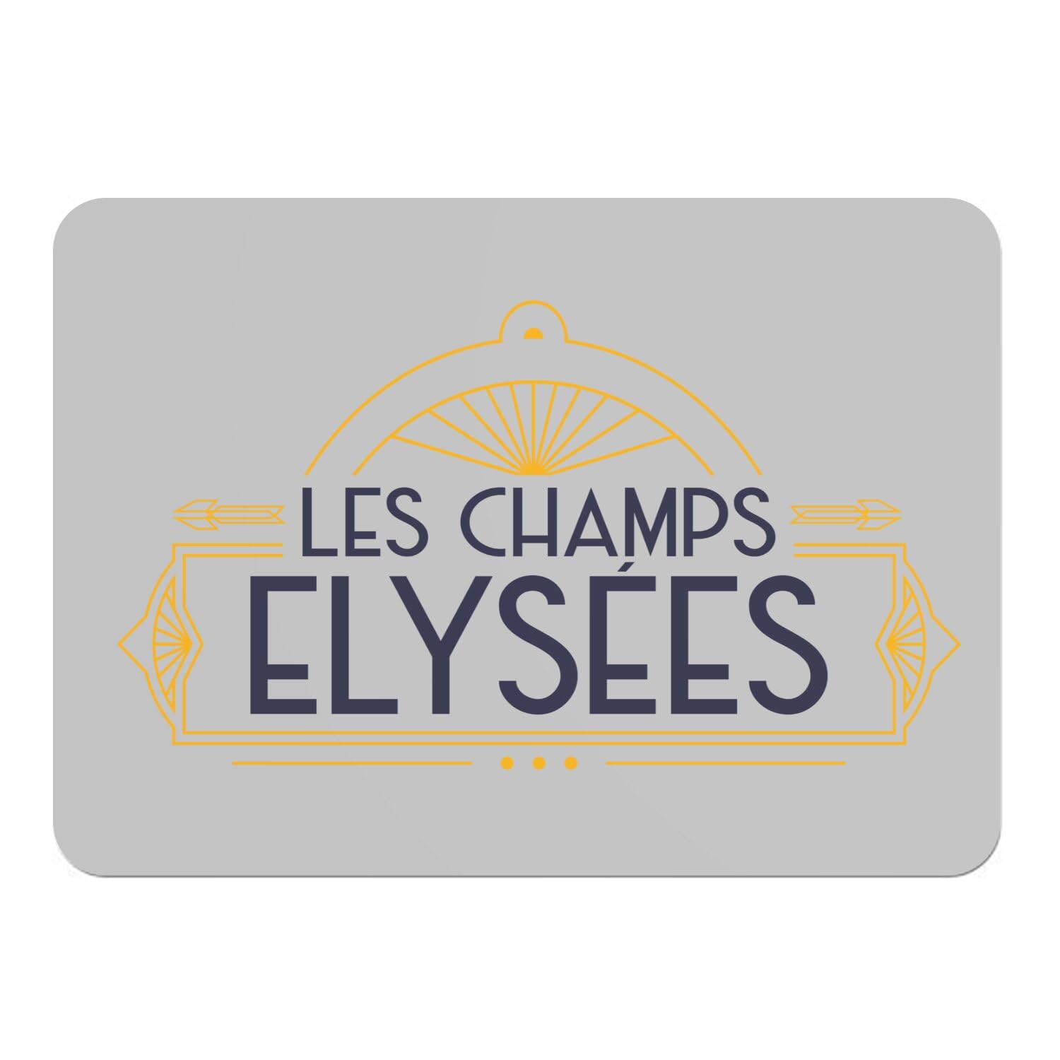 Sets de table gris Paris style luxe et napperons en liège souples