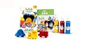 dabble Gift Combo Pack for Kids | 3 Jumbo Organic Beeswax Crayons & 3 Non-Toxic Finger Paints | Washable Finger Paints |