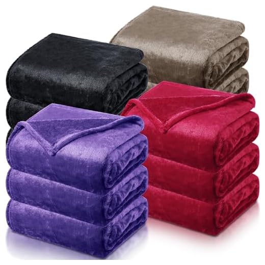 Cozy Fleece Throw Blankets for Donations