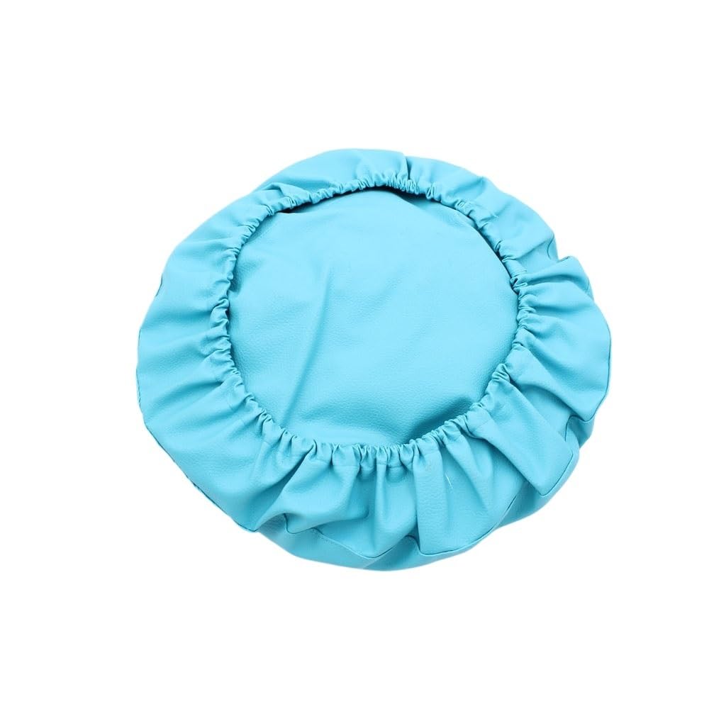 Dental Chair Cover 1 Set PU Leather Waterproof Elastic Protective Sleeves Dentist Seat Protector Dentistry Equipment(Sky Blue)