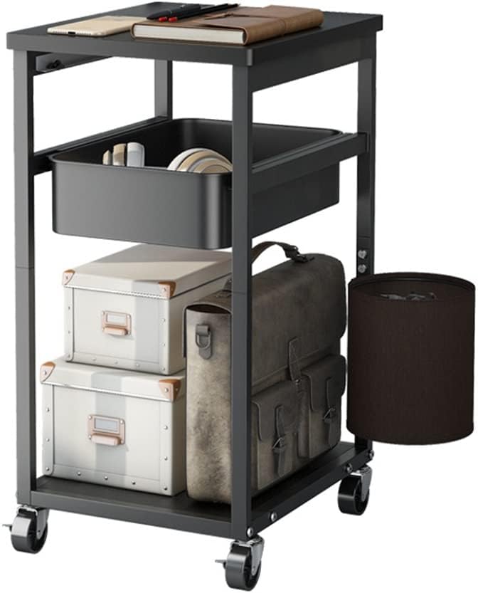Trolley Rack Kitchen Bedroom Bedside Table Living Room Mobile Snack Rack