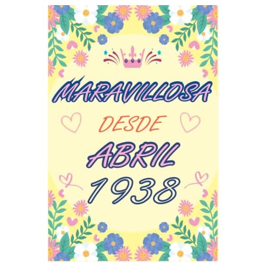CUADERNO, MARAVILLOSA DESDE ABRIL 1938: Regalo de 85 cumpleaños para mujeres y hombres, ideas de 85 cumpleaños... un cumpleaños... divertido, cuaderno ... regalo de 85 cumpleaños para él/ella.