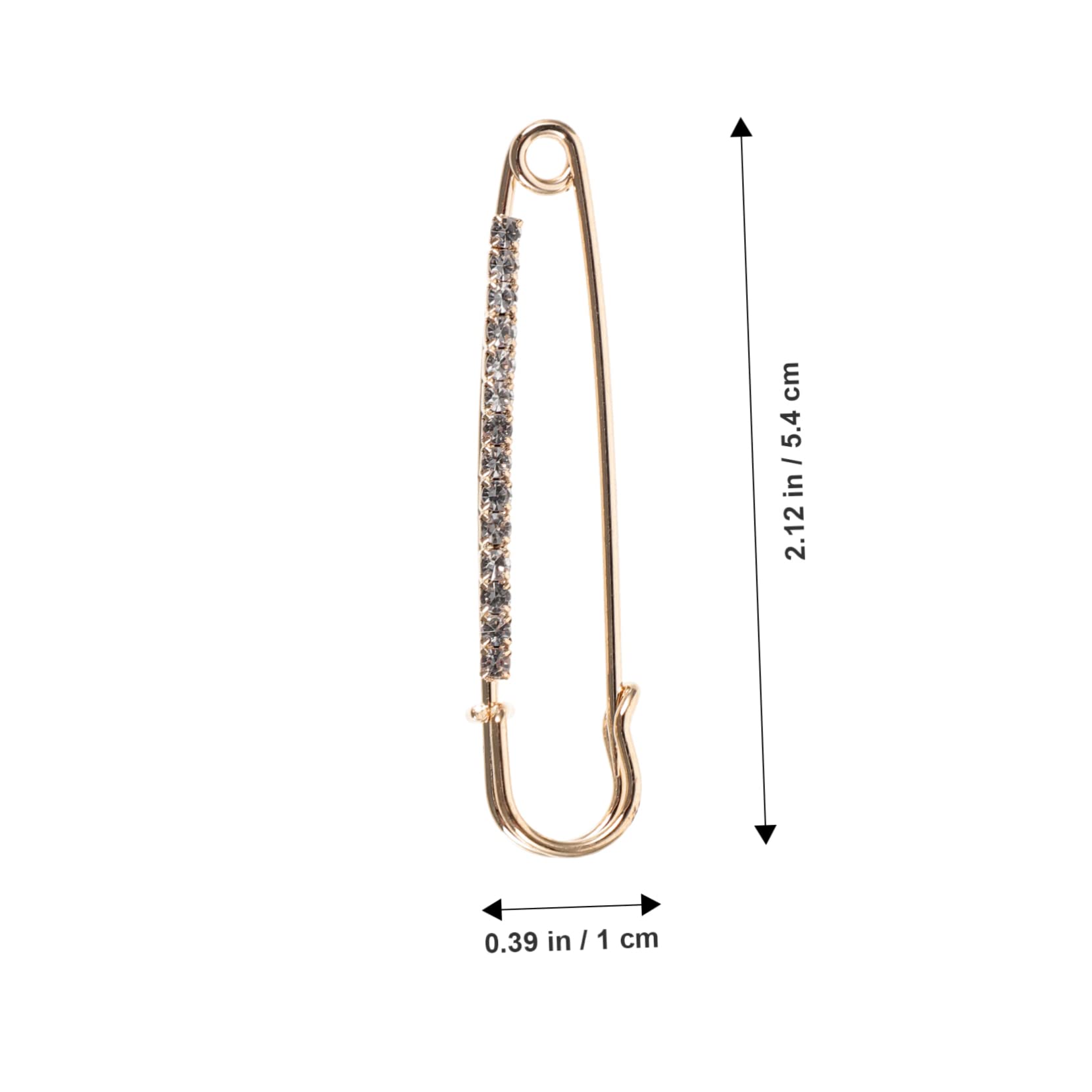 SEWACC 60stücke Sicherheitsnadeln Mit Strass Multifunktionale Anstecknadel Für Kleidung Handwerk Und Dekoration Fixieren Und Verzieren Von Outfits