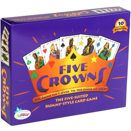 SANJSJHXJ Crowns Poker, Un Jeu de Cartes Familial Amusant pour Les Jeunes Adultes, idéal pour 1 à 7 Joueurs Lors de soirées Jeux et de fêtes.