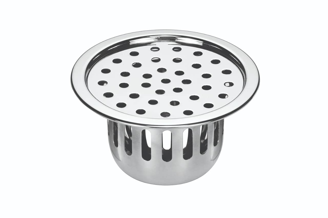 CHILLY-S Stainless Steel Floor Drain Cover/Jali with Cockroach Trap – Round King Design (127mm X 127mm) (B08XB9MRFZ) Amazon Price History, Amazon Price Tracker