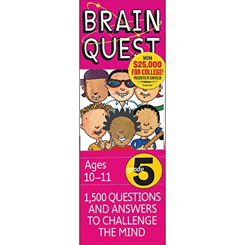 WORKMAN PUBLISHING BRAIN QUEST GR 5 (Set of 3)