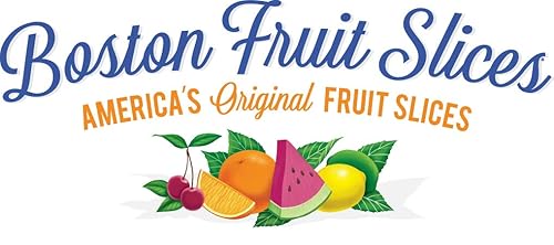 Miniatura 3 de Boston Fruit Slice - Gomitas gourmet envueltas individualmente, caja de 1 libra (melocotón)